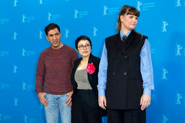 Shahrbanoo Sadat beim Photocall zum Kinofilm No Good Men Kabul Jan auf der Berlinale 2026 76. Internationale Filmfestspiele Berlin im Hotel Grand Hyatt. Berlin, 12.02.2026