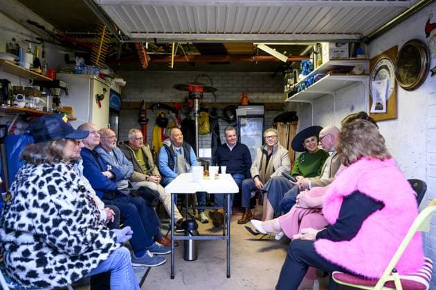 Purmerend, The Netherlands, 2026-02-12 15:10:47 PURMEREND, February 12, 2026, Purmerend. Queen Maxima during a visit to Purmerend. The visit focuses entirely on livability and how residents are committed to making their neighborhoods more pleasant, social, and safe. Queen Maxima will speak at four locations with Purmerend residents who are actively involved in their neighborhoods and with neighbors who have experience with the initiatives in their area. PHOTO: NLBeeld Patrick van Emst Credit: NL Beeld Patrick van Emst  Copyright: xx x