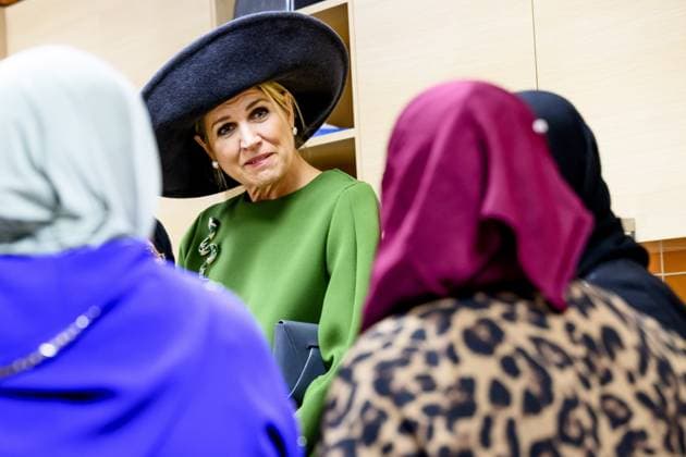 Purmerend, The Netherlands, 2026-02-12 15:35:08 PURMEREND, February 12, 2026, Purmerend. Queen Maxima during a visit to Purmerend. The visit focuses entirely on livability and how residents are committed to making their neighborhoods more pleasant, social, and safe. Queen Maxima will speak at four locations with Purmerend residents who are actively involved in their neighborhoods and with neighbors who have experience with the initiatives in their area. PHOTO: NLBeeld Patrick van Emst Credit: NL Beeld Patrick van Emst  Copyright: xx x