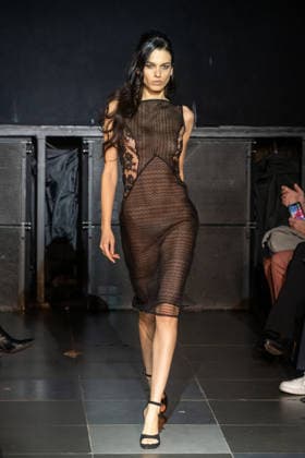 Frederick Anderson - Runway - February 2026 New York Fashion Week (NEW) Frederick Anderson - Runway - February 2026 New York Fashion Week. February 11, 2026, New York, New York, USA: A model walks the runway at the Frederick Anderson fashion show during New York Fashion Week at Nebula on February 11, 2026 in New York City. (Credit: M10s TheNews2) (Foto: M10s Thenews2 imago images) Frederick Anderson - Runway - February 2026 New York Fashion Week  Copyright: xRonxAdarx