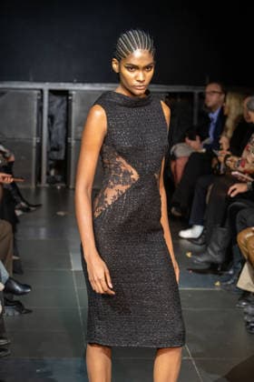 Frederick Anderson - Runway - February 2026 New York Fashion Week (NEW) Frederick Anderson - Runway - February 2026 New York Fashion Week. February 11, 2026, New York, New York, USA: A model walks the runway at the Frederick Anderson fashion show during New York Fashion Week at Nebula on February 11, 2026 in New York City. (Credit: M10s TheNews2) (Foto: M10s Thenews2 imago images) Frederick Anderson - Runway - February 2026 New York Fashion Week  Copyright: xRonxAdarx