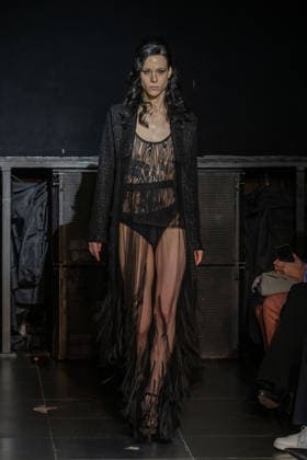 Frederick Anderson - Runway - February 2026 New York Fashion Week (NEW) Frederick Anderson - Runway - February 2026 New York Fashion Week. February 11, 2026, New York, New York, USA: A model walks the runway at the Frederick Anderson fashion show during New York Fashion Week at Nebula on February 11, 2026 in New York City. (Credit: M10s TheNews2) (Foto: M10s Thenews2 imago images) Frederick Anderson - Runway - February 2026 New York Fashion Week  Copyright: xRonxAdarx