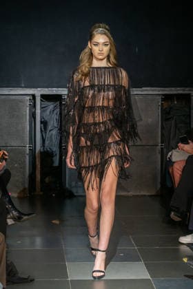Frederick Anderson - Runway - February 2026 New York Fashion Week (NEW) Frederick Anderson - Runway - February 2026 New York Fashion Week. February 11, 2026, New York, New York, USA: A model walks the runway at the Frederick Anderson fashion show during New York Fashion Week at Nebula on February 11, 2026 in New York City. (Credit: M10s TheNews2) (Foto: M10s Thenews2 imago images) Frederick Anderson - Runway - February 2026 New York Fashion Week  Copyright: xRonxAdarx