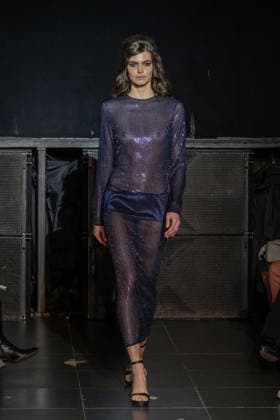 Frederick Anderson - Runway - February 2026 New York Fashion Week (NEW) Frederick Anderson - Runway - February 2026 New York Fashion Week. February 11, 2026, New York, New York, USA: A model walks the runway at the Frederick Anderson fashion show during New York Fashion Week at Nebula on February 11, 2026 in New York City. (Credit: M10s TheNews2) (Foto: M10s Thenews2 imago images) Frederick Anderson - Runway - February 2026 New York Fashion Week  Copyright: xRonxAdarx