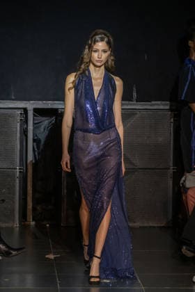 Frederick Anderson - Runway - February 2026 New York Fashion Week (NEW) Frederick Anderson - Runway - February 2026 New York Fashion Week. February 11, 2026, New York, New York, USA: A model walks the runway at the Frederick Anderson fashion show during New York Fashion Week at Nebula on February 11, 2026 in New York City. (Credit: M10s TheNews2) (Foto: M10s Thenews2 imago images) Frederick Anderson - Runway - February 2026 New York Fashion Week  Copyright: xRonxAdarx
