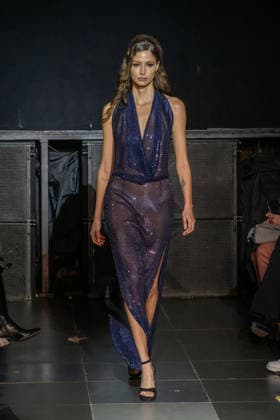 Frederick Anderson - Runway - February 2026 New York Fashion Week (NEW) Frederick Anderson - Runway - February 2026 New York Fashion Week. February 11, 2026, New York, New York, USA: A model walks the runway at the Frederick Anderson fashion show during New York Fashion Week at Nebula on February 11, 2026 in New York City. (Credit: M10s TheNews2) (Foto: M10s Thenews2 imago images) Frederick Anderson - Runway - February 2026 New York Fashion Week  Copyright: xRonxAdarx