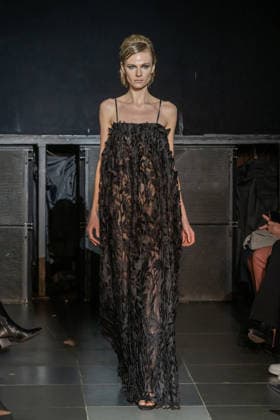 Frederick Anderson - Runway - February 2026 New York Fashion Week (NEW) Frederick Anderson - Runway - February 2026 New York Fashion Week. February 11, 2026, New York, New York, USA: A model walks the runway at the Frederick Anderson fashion show during New York Fashion Week at Nebula on February 11, 2026 in New York City. (Credit: M10s TheNews2) (Foto: M10s Thenews2 imago images) Frederick Anderson - Runway - February 2026 New York Fashion Week  Copyright: xRonxAdarx
