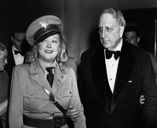 RECORD DATE NOT STATED Marion Davies and William Randolph Hearst at costume party, 1940 s EDITORIAL USE ONLY  Copyright: x