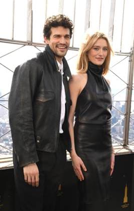 NEW YORK, NY- FEBRUARY 12: Paul Anthony Kelly and Sarah Pidgeon at the Empire State Building to Celebrate the Premiere of FX s Love Story: John F. Kennedy & Carolyn Bessette on FX and Hulu on February 12, 2026 in New York City. Copyright: xmpi099x