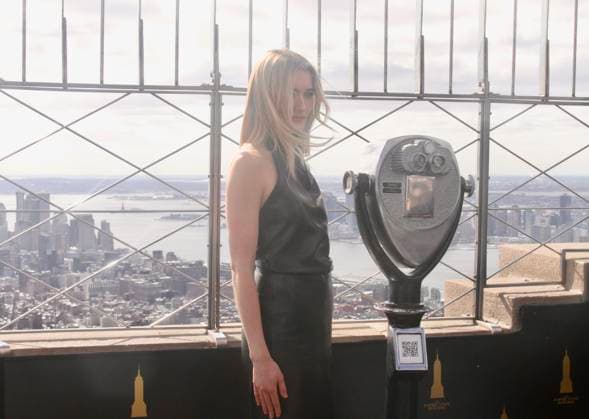 RECORD DATE NOT STATED Sarah Pidgeon and Paul Anthony Kelly visit the Empire State Building Observatory for a photo opportunity to celebrate the premiere of FX™s Love Story. (NEW) Sarah Pidgeon and Paul Anthony Kelly visit the Empire State Building Observatory for a photo opportunity to celebrate the premiere of FX™s Love Story. February 12, 2026, New York, USA: Sarah Pidgeon and Paul Anthony Kelly will visit the Empire State Building Observatory for a photo opportunity to celebrate the premiere of FX™s Love Story: John F. Kennedy Jr. & Carolyn Bessette. Credit: Niyi Fote Thenews2 (Foto: Niyi Fote Thenews2 imago images) Sarah Pidgeon and Paul Anthony Kelly visit the Empire State Building Observatory for a photo opportunity to celebrate the premiere of FX™  Copyright: xNiyixFotex
