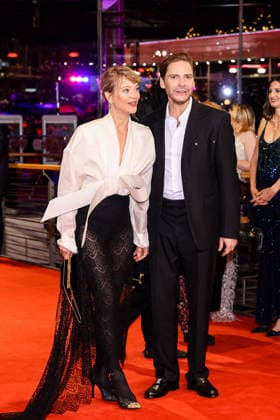 Berlin Berlinale, 76. internationale Filmfestspiele Berlin 2026 Heike Makatsch und Daniel Bruehl Eroeffnungsfeier Berlinale Palast, Roter Teppich Berlinale, 76. internationale Filmfestspiele Berlin 2026 -Pressefoto Roger Buerke Copyright: xEibner-Pressefoto RogerxBuerkex EP_RBE