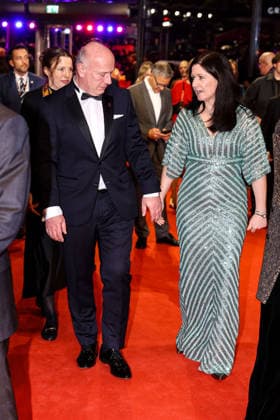 Berlin Berlinale, 76. internationale Filmfestspiele Berlin 2026 Kai Wegner Buergermeister Berlin mit Katharina Guenter Wuensch Eroeffnungsfeier Berlinale Palast, Roter Teppich Berlinale, 76. internationale Filmfestspiele Berlin 2026 -Pressefoto Roger Buerke Copyright: xEibner-Pressefoto RogerxBuerkex EP_RBE