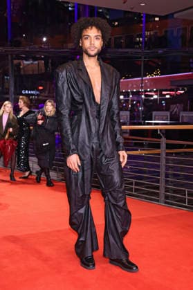 Lamin Leroy Gibba bei der Festivaleröffnung mit der Premiere des Kinofilms No Good Men auf der Berlinale 2026 76. Internationale Filmfestspiele Berlin im Berlinale Palast. Berlin, 12.02.2026