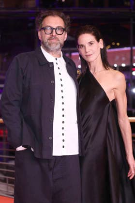 Uli Hanisch und Bibiana Beglau bei der Festivaleröffnung mit der Premiere des Kinofilms No Good Men auf der Berlinale 2026 76. Internationale Filmfestspiele Berlin im Berlinale Palast. Berlin, 12.02.2026