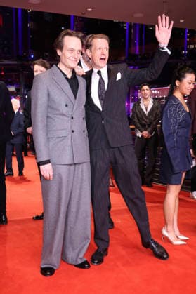August Diehl und Alexander Scheer bei der Festivaleröffnung mit der Premiere des Kinofilms No Good Men auf der Berlinale 2026 76. Internationale Filmfestspiele Berlin im Berlinale Palast. Berlin, 12.02.2026