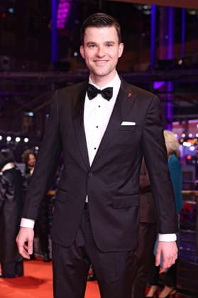 Patrick Mölleken bei der Festivaleröffnung mit der Premiere des Kinofilms No Good Men auf der Berlinale 2026 76. Internationale Filmfestspiele Berlin im Berlinale Palast. Berlin, 12.02.2026