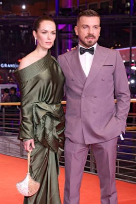 Melika Foroutan und Edin Hasanovic bei der Festivaleröffnung mit der Premiere des Kinofilms No Good Men auf der Berlinale 2026 76. Internationale Filmfestspiele Berlin im Berlinale Palast. Berlin, 12.02.2026