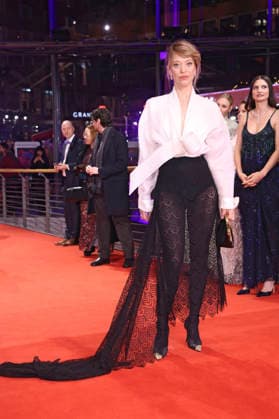 Heike Makatsch bei der Festivaleröffnung mit der Premiere des Kinofilms No Good Men auf der Berlinale 2026 76. Internationale Filmfestspiele Berlin im Berlinale Palast. Berlin, 12.02.2026