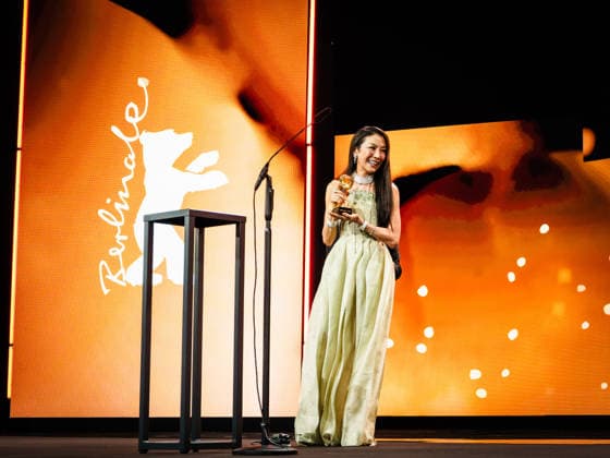 Opening Ceremony , Berlinale Palast , Berlin, Germany Michelle Yeoh accepts the Honorary Golden Bear during the Opening Ceremony for the Berlinale (Berlin Film Festival) at Berlinale Palast , Berlin, , Germany on 12 February 2026., Credit:Julie Edwards Avalon  Copyright: xJuliexEdwardsx xAvalonx 1074485436
