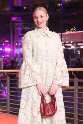 Rosalie Thomass bei der Festivaleröffnung mit der Premiere des Kinofilms No Good Men auf der Berlinale 2026 76. Internationale Filmfestspiele Berlin im Berlinale Palast. Berlin, 12.02.2026