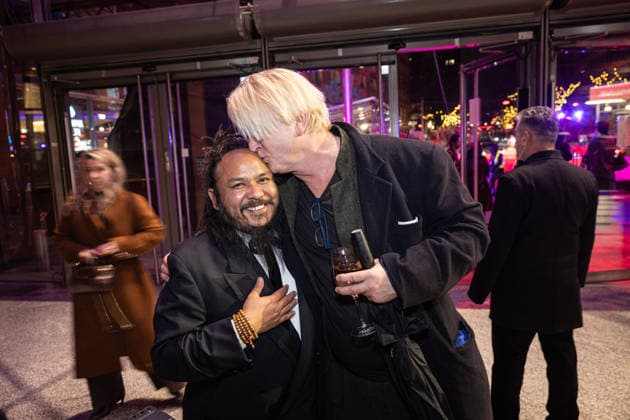 Opening 76. Berlinale - Der alternative Blick und Detlef Buck und Min Bahadur Bham (Nepal) PARTY Eröffnung der 76. Berlinale mit dem afghanischen Film No Good Men im Berlinale Palast in Berlin Copyright: xEventpressx