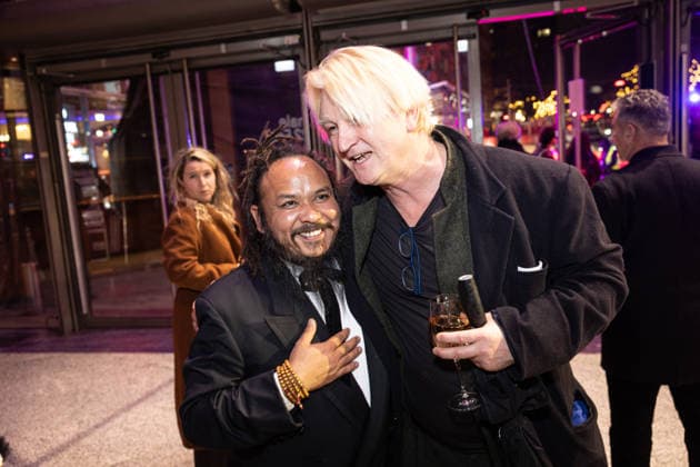 Opening 76. Berlinale - Der alternative Blick und Detlef Buck und Min Bahadur Bham (Nepal) PARTY Eröffnung der 76. Berlinale mit dem afghanischen Film No Good Men im Berlinale Palast in Berlin Copyright: xEventpressx