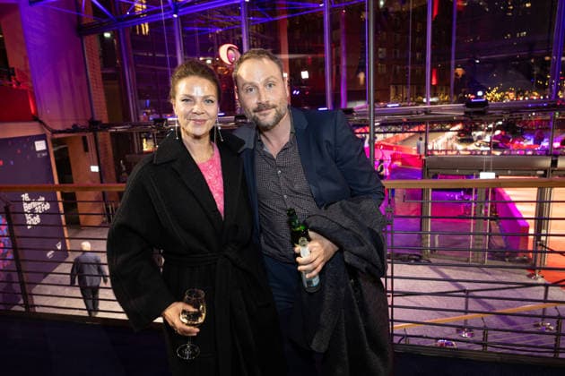 Opening 76. Berlinale - Der alternative Blick Jessica Schwarz und Max Riemelt PARTY Eröffnung der 76. Berlinale mit dem afghanischen Film No Good Men im Berlinale Palast in Berlin Copyright: xEventpressx