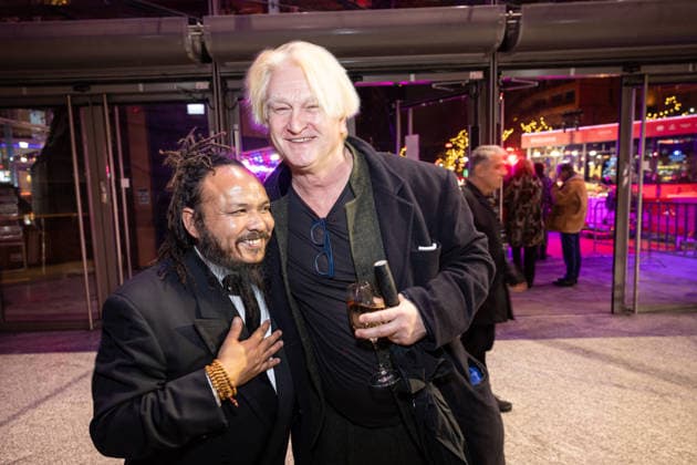 Opening 76. Berlinale - Der alternative Blick und Detlef Buck und Min Bahadur Bham (Nepal) PARTY Eröffnung der 76. Berlinale mit dem afghanischen Film No Good Men im Berlinale Palast in Berlin Copyright: xEventpressx