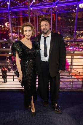 Opening 76. Berlinale - Der alternative Blick Franziska Weisz und Daniel Zillmann PARTY Eröffnung der 76. Berlinale mit dem afghanischen Film No Good Men im Berlinale Palast in Berlin Copyright: xEventpressx