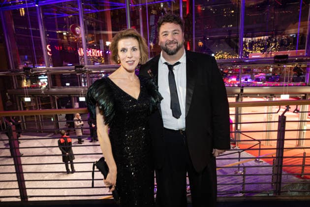Opening 76. Berlinale - Der alternative Blick Franziska Weisz und Daniel Zillmann PARTY Eröffnung der 76. Berlinale mit dem afghanischen Film No Good Men im Berlinale Palast in Berlin Copyright: xEventpressx