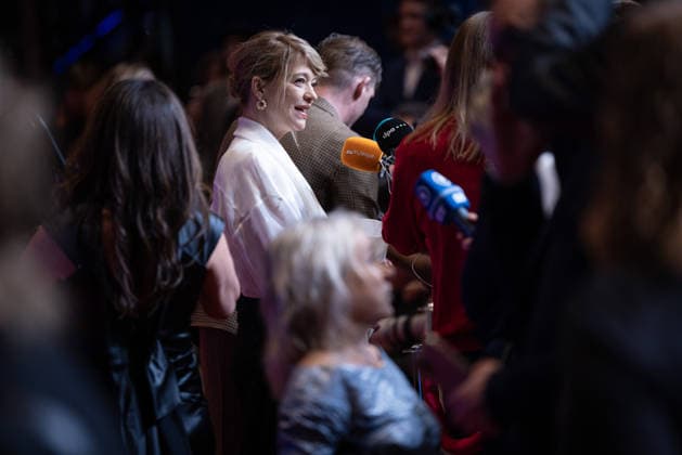 Opening 76. Berlinale - Der alternative Blick Heike Makatsch im Interview Eröffnung der 76. Berlinale mit dem afghanischen Film No Good Men im Berlinale Palast in Berlin Copyright: xEventpressx