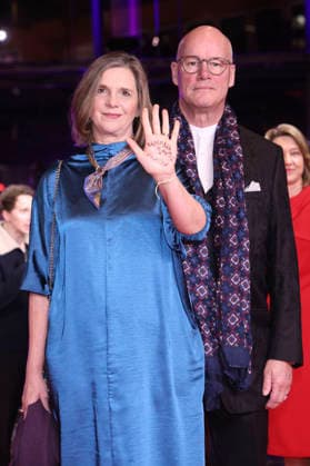 Katrin Goring-Eckardt und Thies Gundlach bei der Festivaleröffnung mit der Premiere des Kinofilms No Good Men auf der Berlinale 2026 76. Internationale Filmfestspiele Berlin im Berlinale Palast. Berlin, 12.02.2026