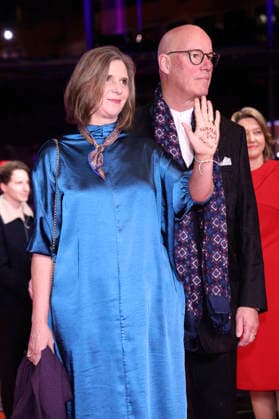 Katrin Goring-Eckardt und Thies Gundlach bei der Festivaleröffnung mit der Premiere des Kinofilms No Good Men auf der Berlinale 2026 76. Internationale Filmfestspiele Berlin im Berlinale Palast. Berlin, 12.02.2026