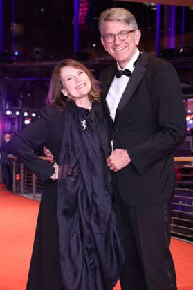 Christiane Goetz-Weimer und Wolfram Weimer bei der Festivaleröffnung mit der Premiere des Kinofilms No Good Men auf der Berlinale 2026 76. Internationale Filmfestspiele Berlin im Berlinale Palast. Berlin, 12.02.2026
