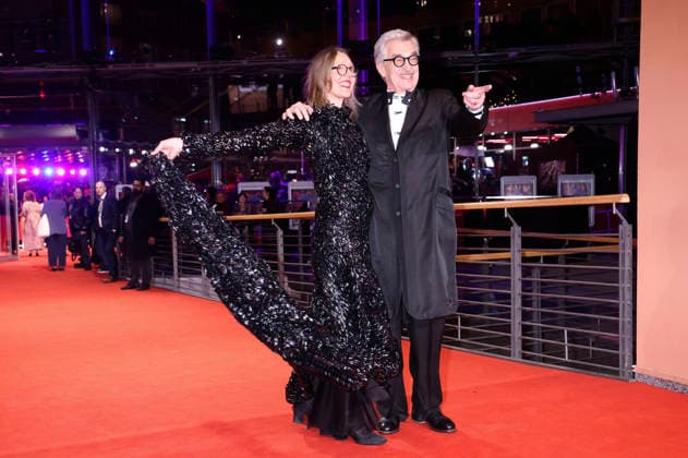 Wim Wenders mit Ehefrau Donata Wenders bei der Festivaleröffnung mit der Premiere des Kinofilms No Good Men auf der Berlinale 2026 76. Internationale Filmfestspiele Berlin im Berlinale Palast. Berlin, 12.02.2026
