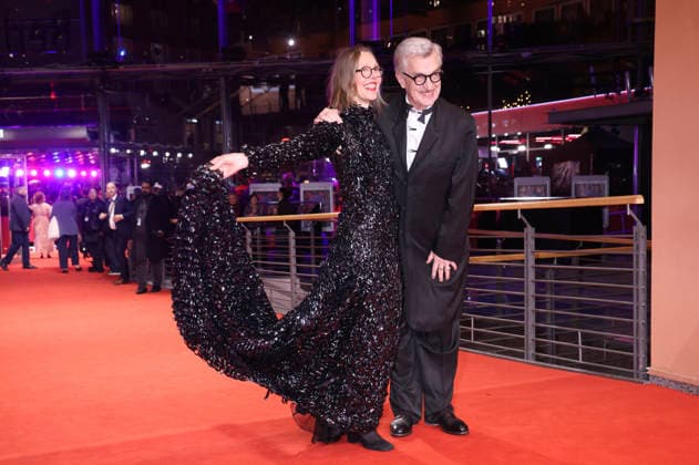 Wim Wenders mit Ehefrau Donata Wenders bei der Festivaleröffnung mit der Premiere des Kinofilms No Good Men auf der Berlinale 2026 76. Internationale Filmfestspiele Berlin im Berlinale Palast. Berlin, 12.02.2026