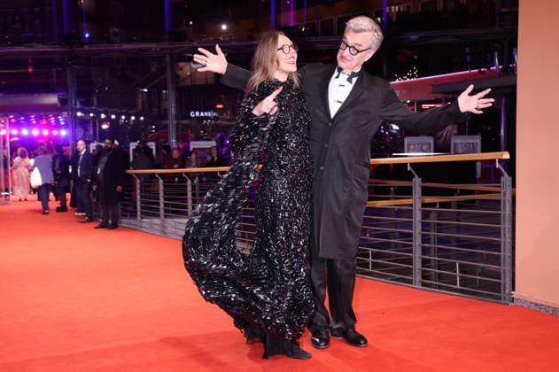 Wim Wenders mit Ehefrau Donata Wenders bei der Festivaleröffnung mit der Premiere des Kinofilms No Good Men auf der Berlinale 2026 76. Internationale Filmfestspiele Berlin im Berlinale Palast. Berlin, 12.02.2026