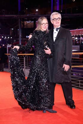 Wim Wenders mit Ehefrau Donata Wenders bei der Festivaleröffnung mit der Premiere des Kinofilms No Good Men auf der Berlinale 2026 76. Internationale Filmfestspiele Berlin im Berlinale Palast. Berlin, 12.02.2026
