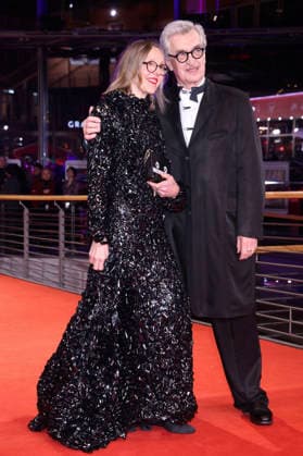 Wim Wenders mit Ehefrau Donata Wenders bei der Festivaleröffnung mit der Premiere des Kinofilms No Good Men auf der Berlinale 2026 76. Internationale Filmfestspiele Berlin im Berlinale Palast. Berlin, 12.02.2026