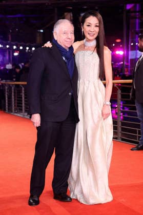 Michelle Yeoh mit Ehemann Jean Todt bei der Festivaleröffnung mit der Premiere des Kinofilms No Good Men auf der Berlinale 2026 76. Internationale Filmfestspiele Berlin im Berlinale Palast. Berlin, 12.02.2026