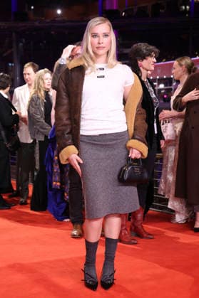 Milena Tscharntke bei der Festivaleröffnung mit der Premiere des Kinofilms No Good Men auf der Berlinale 2026 76. Internationale Filmfestspiele Berlin im Berlinale Palast. Berlin, 12.02.2026