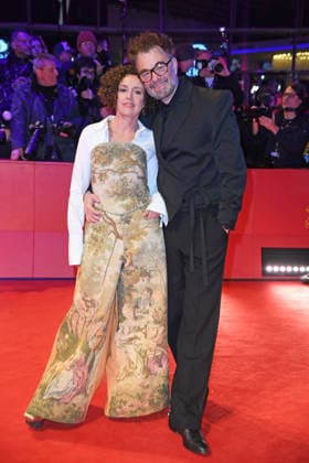 Maria Schrader mit Freund Jan Schomburg auf dem Roten Teppich der ERÖFFNUNG DER 76. BERLINALE (International Berlin Film Festival) im Berlinale Palast am Potsdamer Platz in Berlin am 12.02.2026
