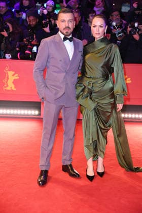 Edin Hasanovic, Melika Foroutan auf dem Roten Teppich der ERÖFFNUNG DER 76. BERLINALE (International Berlin Film Festival) im Berlinale Palast am Potsdamer Platz in Berlin am 12.02.2026