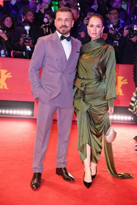 Edin Hasanovic, Melika Foroutan auf dem Roten Teppich der ERÖFFNUNG DER 76. BERLINALE (International Berlin Film Festival) im Berlinale Palast am Potsdamer Platz in Berlin am 12.02.2026