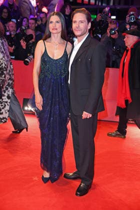 Daniel Brühl mit Ehefrau Felicitas Rombold auf dem Roten Teppich der ERÖFFNUNG DER 76. BERLINALE (International Berlin Film Festival) im Berlinale Palast am Potsdamer Platz in Berlin am 12.02.2026