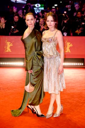 Melika Foroutan und Devrim Lingnau bei der Festivaleröffnung mit der Premiere des Kinofilms No Good Men auf der Berlinale 2026 76. Internationale Filmfestspiele Berlin im Berlinale Palast. Berlin, 12.02.2026
