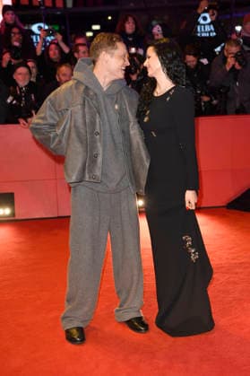 Matthias Schweighöfer mit Partnerin Ruby O. Fee bei der Festivaleröffnung mit der Premiere des Kinofilms No Good Men auf der Berlinale 2026 76. Internationale Filmfestspiele Berlin im Berlinale Palast. Berlin, 12.02.2026