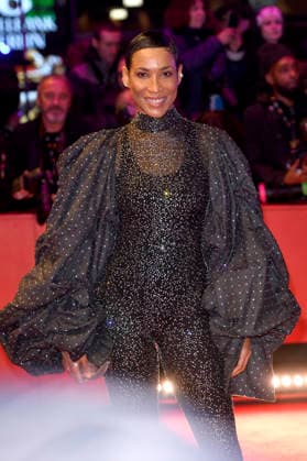Annabelle Mandeng bei der Festivaleröffnung mit der Premiere des Kinofilms No Good Men auf der Berlinale 2026 76. Internationale Filmfestspiele Berlin im Berlinale Palast. Berlin, 12.02.2026
