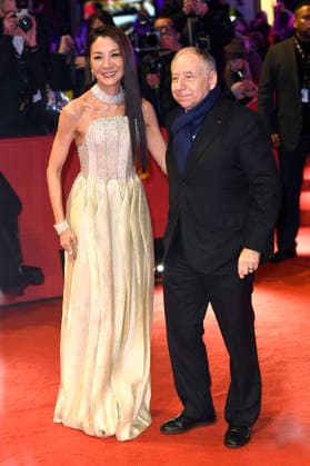 Michelle Yeoh mit Ehemann Jean Todt bei der Festivaleröffnung mit der Premiere des Kinofilms No Good Men auf der Berlinale 2026 76. Internationale Filmfestspiele Berlin im Berlinale Palast. Berlin, 12.02.2026
