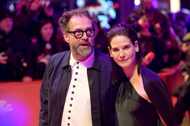 Uli Hanisch und Bibiana Beglau bei der Festivaleröffnung mit der Premiere des Kinofilms No Good Men auf der Berlinale 2026 76. Internationale Filmfestspiele Berlin im Berlinale Palast. Berlin, 12.02.2026